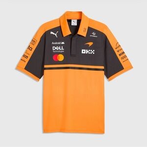 McLaren F1 Team 2026 Official Puma Paddock Polo Shirt Large Formula 1 Racing New